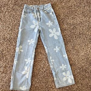 Floral Jeans